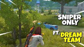 SNIPER ONLY FT. DREAMTEAM FAM - GABYEL , MABBIE , JAMSUIT [ ROS KNIVES OUT ]