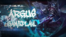 MLBB Gameplay Argus pembawa kemenangan