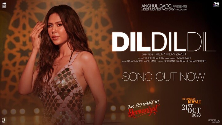 DIL  DIL DIL Ek Deewane Ki Deewaniyat Harshvardhan Sonam Sunidhi Divya Rajat Anu hot song