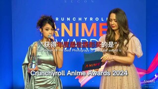 Crunchyroll动画大赏「咒术回战」大获全胜 包揽多项大奖