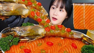 [ONHWA] Kecap asin udang raja macan + kecap asin suara kunyah salmon mentah!