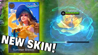 New Summer Skin Guinevere Summer Breeze - Mobile Legends: Bang Bang