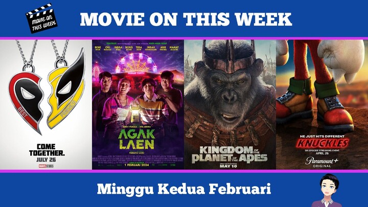 Movie On This Week (Februari 2024 Minggu ke-2) [Vcreator Indonesia]