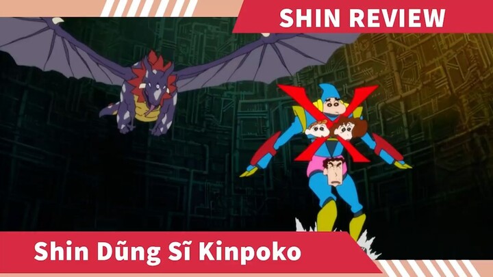 Shin 16  ,   Shin Dũng sĩ Kinpoko   , Review cậu bé bút chì tập 16