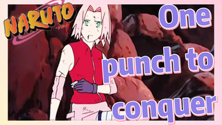 One punch to conquer