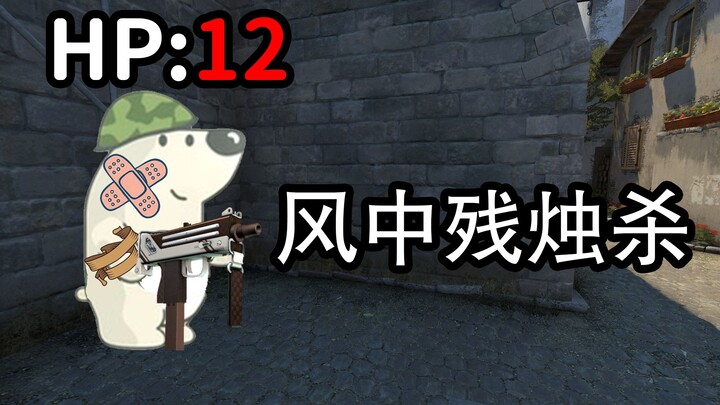 [CSGO] My HP Is Down to Its Last Glimmer