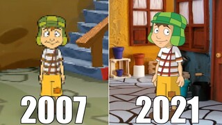 Evolution of El Chavo Del 8 Games [2007-2021]