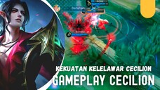 Hero Cecilion ini emang cocok buat war jangka panjang 🔥