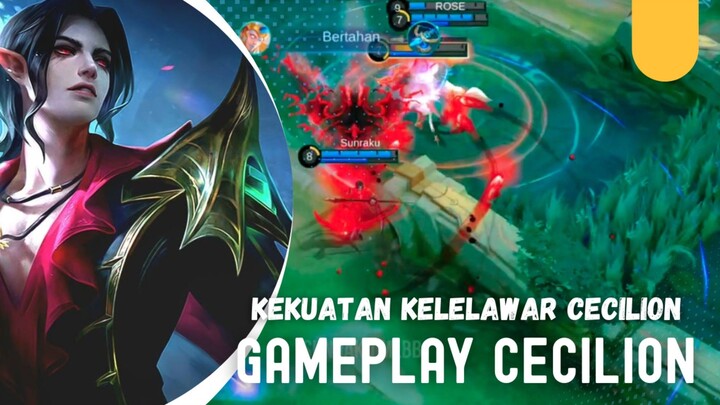 Hero Cecilion ini emang cocok buat war jangka panjang 🔥
