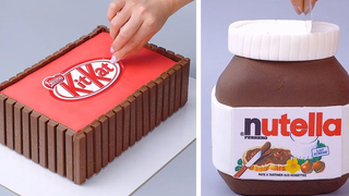 ไอเดียการตกแต่งเค้ก KITKAT และ NUTELLA ที่สมบูรณ์แบบ บทแนะนำการตกแต่งเค้กช็อกโกแลตที่สมบูรณ์แบบ