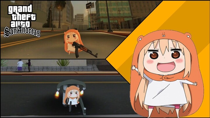 Mod Skin Umaru-chan GTA SA Android || Skin Anime Himouto! Umaru-chan