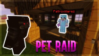 PATROXWAREZ PET RAIDING (FAMOUS YOUTUBER) | Minecraft HCF