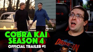 REACTION! Cobra Kai Season 4 Trailer #1 - William Zabka Netflix Series 2021