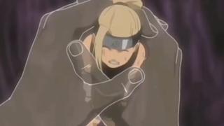 Naruto, fighting Temari every day.