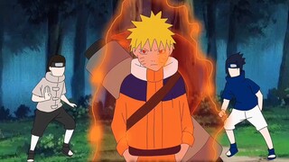 Naruto yang menghitam membunuh Iruka dan membelot dengan buku yang tersegel. Kakashi memimpin Sasuke