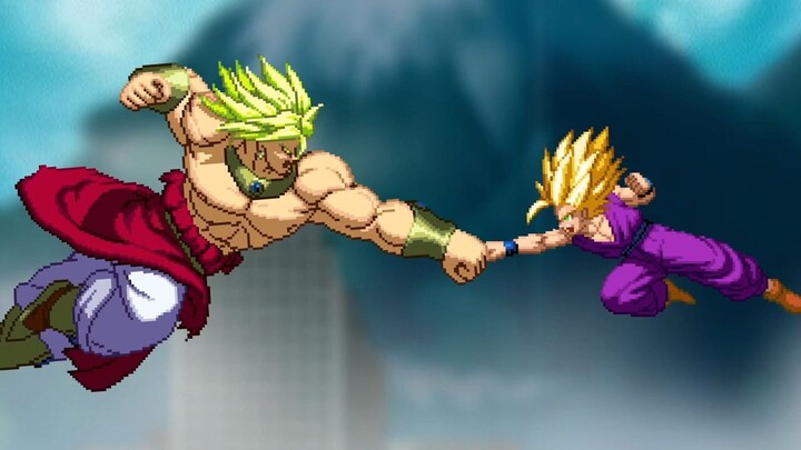 Z Broly vs Super Saiyan 2 – Gohan (thiếu niên)