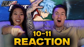 THESE SHOTS ARE CRAZY! | Kuroko No Basket Ep 10-11 Reaction