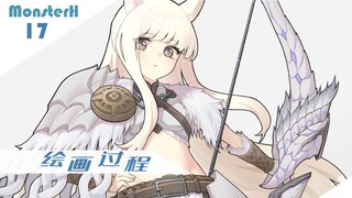 【怪物猎人/明日方舟】锁刃龙白金