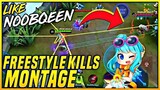 Satisfying Freestyle Kills Like NoobQueen!! | Fanny : Montage #2 | MOBILE LEGENDS BANG BANG
