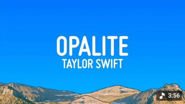 Opalite - Taylor Swift (Lyrics)