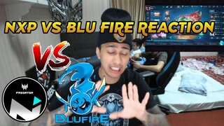 NXP SOLID VS BLU FIRE REACTION