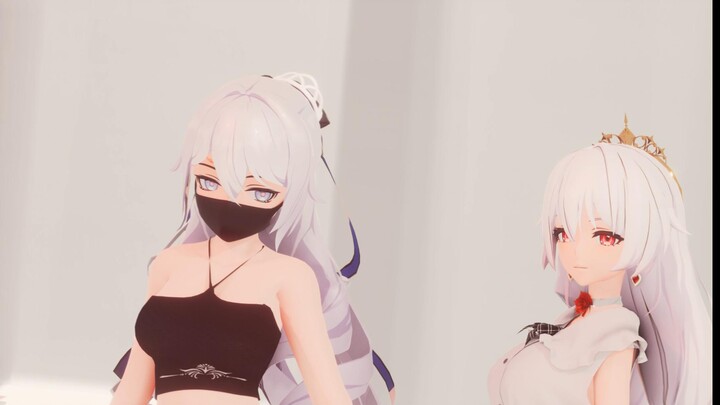 [น้ำยาดับเบิ้ล mmd/ผ้า] Oyukixia และ Daya คุ้มค่า❤it~ (ทดแทน)