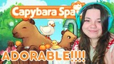 build a *Capybara Spa* in this NEW cozy game!