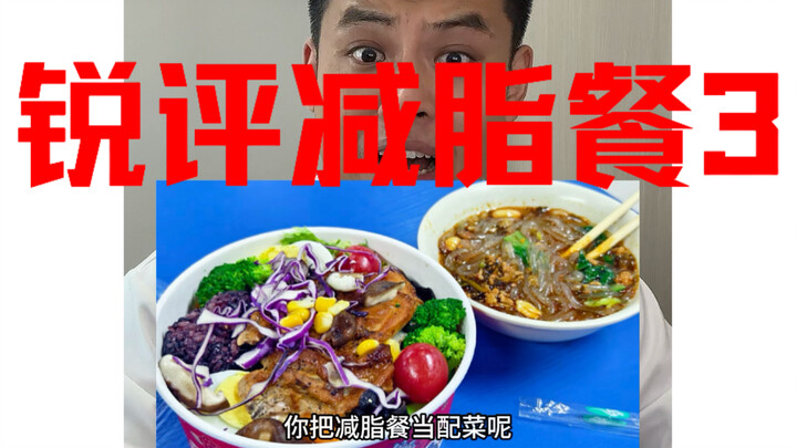 Sharp Commentary on Diet Meals 3