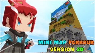 MINI WORLD || VUAZING BẤT NGỜ KHI ĐƯỢC TRẢI NGHIỆM MINI MAP PARKOUR VERSION 2D