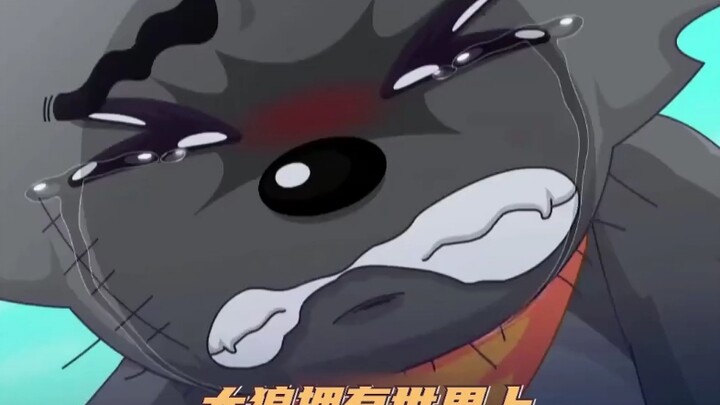 Haitailang always wears his scarf crookedly, because his mom hasn’t had time to teach him how to tie