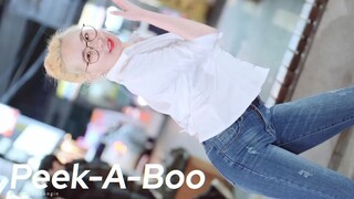 郑仁这身我真的太爱了 啊我要死了~（Clock_Jeongin）Peek-A-Boo_Red Velvet 新村街头舞蹈路演200223【4K60帧竖屏纯享版】