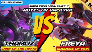 TOP GLOBAL THAMUZ || thamuz vs freya.siapa yang akan menang ?