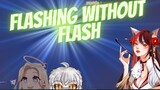 Flashing without flash