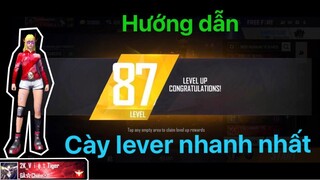 [FreeFire] Cách cày Level nhanh nhất, hiệu quả nhất | cần j mở khoá acc chỉ cần biết cách leo!