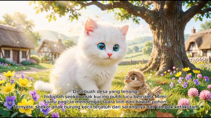 kisah kucing & burung