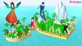 Yuta Dibawa Ke Pulau Tidak Berpenghuni - Mio Panggil Pak Polisi Cari Yuta | Sakura Simulator