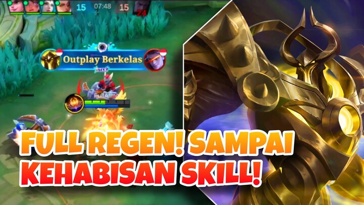 FULL REGEN! SAMPAI KEHABISAN SKILL! - Mobile Legends