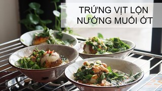 HỘT VỊT LỘN NƯỚNG MUỐI ỚT, Món ăn vặt mới lạ thơm ngon độc đáo