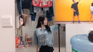A female college student danced in the dormitory to lose weight. She danced for 3 minutes alone. Can