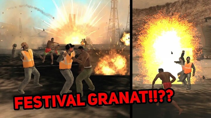 Festival GRANAT Paling RUSUH Di GTA San Andreas