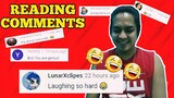 REACTING TO COMMENTS *Hi Philippines Im a Korean*