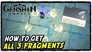 Genshin Impact Gather All 3 Fragments Puzzle Guide (Genshin Impact 2.4)