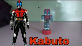 #9 Hướng dẫn làm mô hình Kamen rider kabuto bằng giấy || Minecraft || LĐV