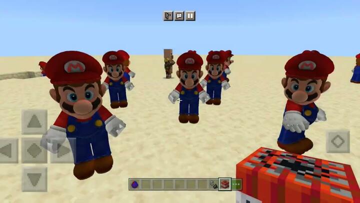REALISTIC 3D Super Mario ADDON in Minecraft PE