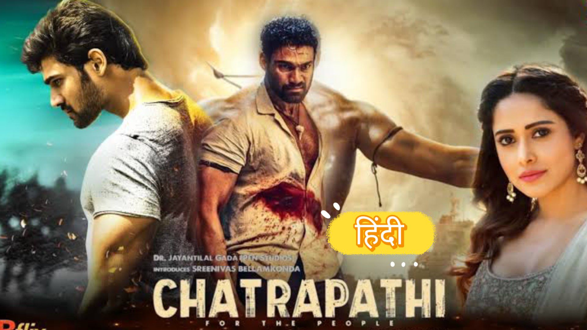 CHATRAPATI new South movie Hindi dubbed 2023 bilibili BiliBili