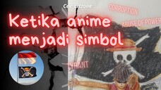 Menggambar Luffy dan Mugiwara Jolly Roger