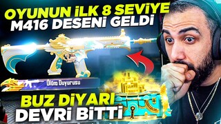 BUZ DİYARINDAN BİLE ZOR ÇIKAN OYUNUN İLK 8 SEVİYE M416'SI GELDİ!! 60.000 UC FULLEDİK! | PUBG MOBILE