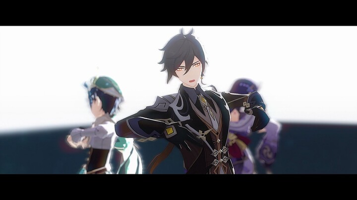 [Genshin Impact MMD]CH4NGE[Thunder, Wind, Rock]
