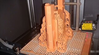 [Spaceship Model] 3D Printing Infinite Lagrange Eternal Storm Class Starship