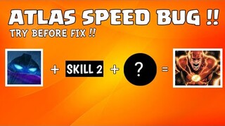 ATLAS SPEED BUG 🤩🤩 | GIVEAWAY SKIN MOBILE LEGENDS